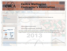 Tablet Screenshot of cwcontractors.ca